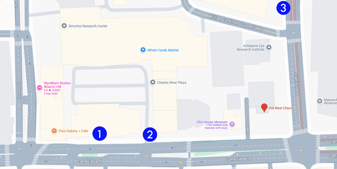Parking Map for June 15th ONLY